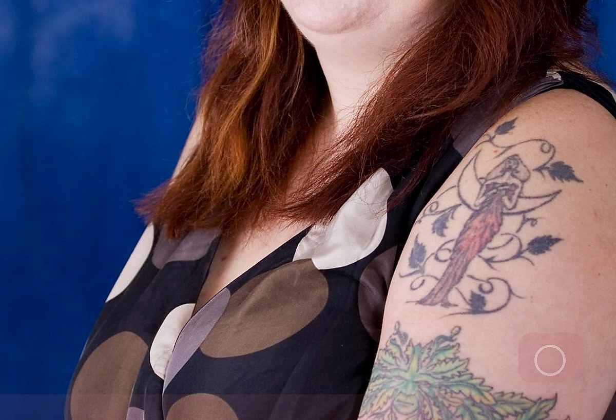 business headshot station
